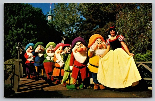 Postcard disneyland welcome - postcard, to