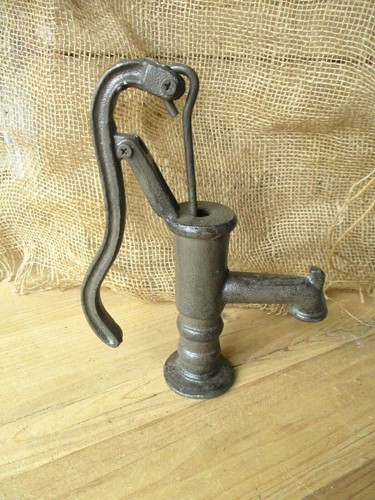 Rustic cast iron pump - rustic,