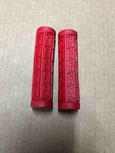 Vintage bicycle red - red, handlebar
