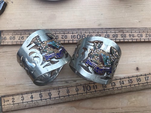 Antique napkin rings - 2,