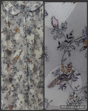 Phase Eight Size 14 Bird Print blouse 