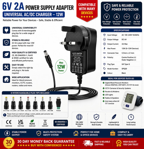 Power supply adapter - power, ac
