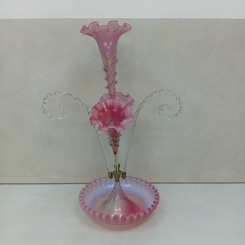 Antique pink vaseline glass - antique,