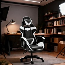 Gaming massage chair - gaming, footrest