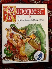 Runequest 2nd Edition Rulebook 1979 - Amazon Cover - Good