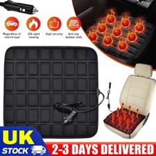 12V Car Seat Pad Cushion Cover