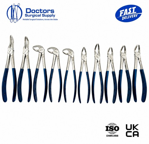 Dental extracting forceps set - dental,