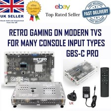 GBS Control Pro Video Converter Retro Gaming Upscaler Retroscaler HDMI Adapter 