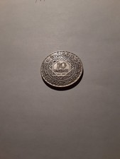 1933 10 Francs 68% Silver Coin