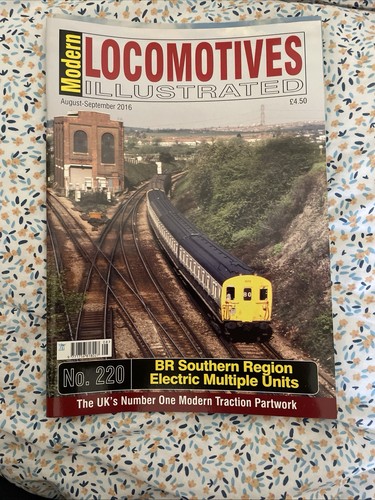Modern locomotives illustrated - modern,