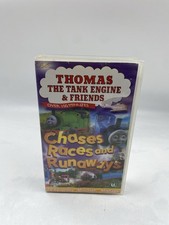 THOMAS THE TANK ENGINE & FRIENDS - VHS VIDEO - CHASES RACES AND RUNAWAYS PAL