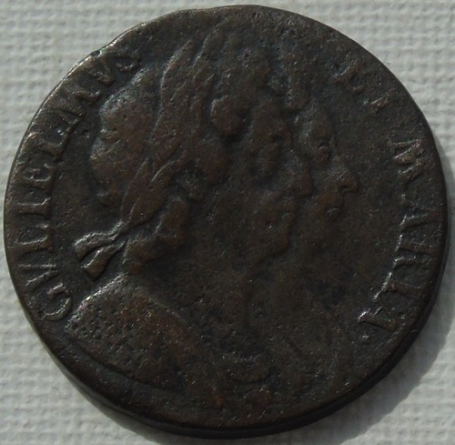 1694 william mary - &, copper