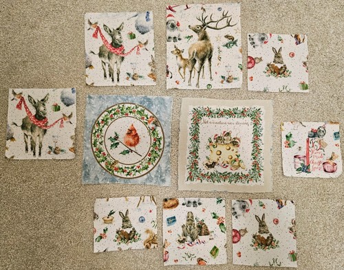 Wrendale fabric squares job - wrendale,