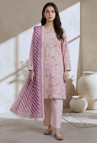 Piece lawn printed - 3,