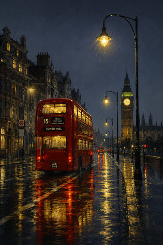 Last bus home london - london, ed
