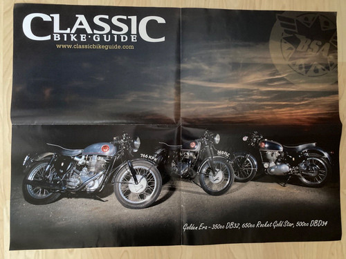 Classic bike guide poster - bike,