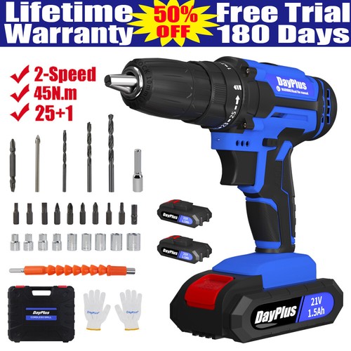 New cordless drill screwdriver - cordless,