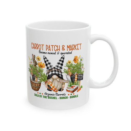Spring mug bunny gnome carrot - spring,