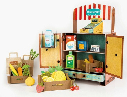 Children supermarket stall - supermarket,