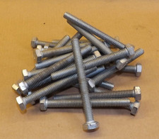 UNC bolts x 25 singles. 8cm long.