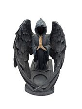 Praying Angel Of Death Faceless Gothic Tea Light Holder 6 By 6 Inch Free Post 