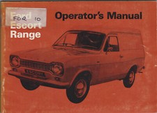 Ford Escort Van Mk 1 6cwt &