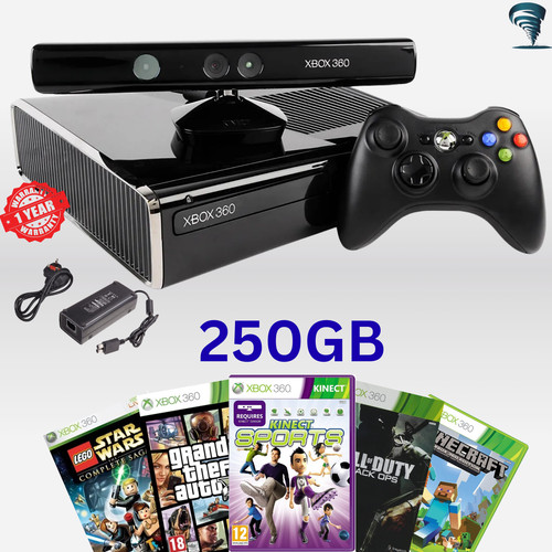Xbox 360 slim - slim, kinect