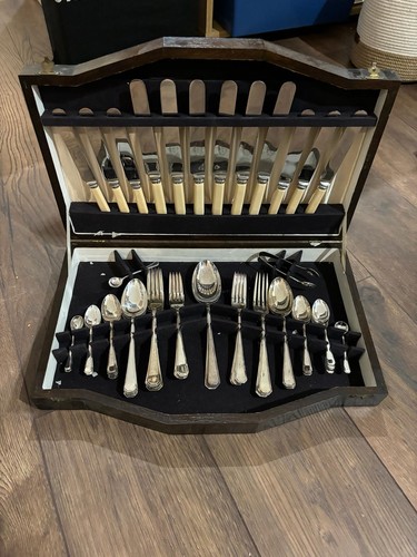 Vintage cutlery canteen john - vintage,