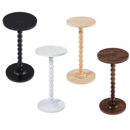 Modern round side table - modern, small