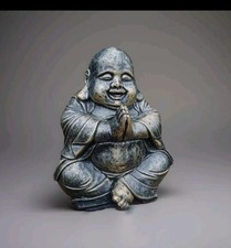 Happy Smiling Praying Buddha