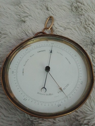 Holosteric antique barometer - holosteric,