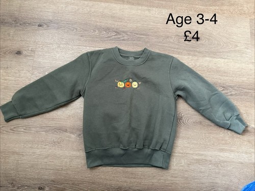 Age pumpkin autumn - 3-4, jumper