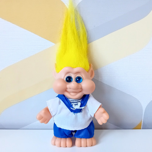 Vintage troll dolls 1980s russ - troll,