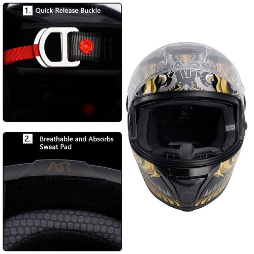 Dot motorcycle helmet - motorcycle,