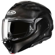 HJC F100 Carbon Plain Black