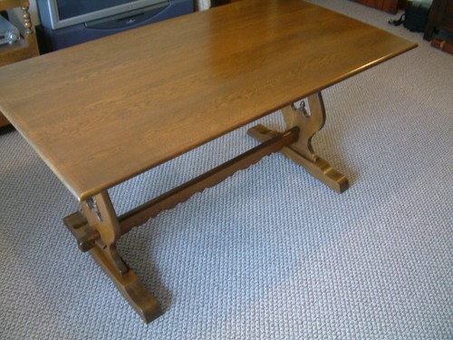 Old charm table and chairs - table,