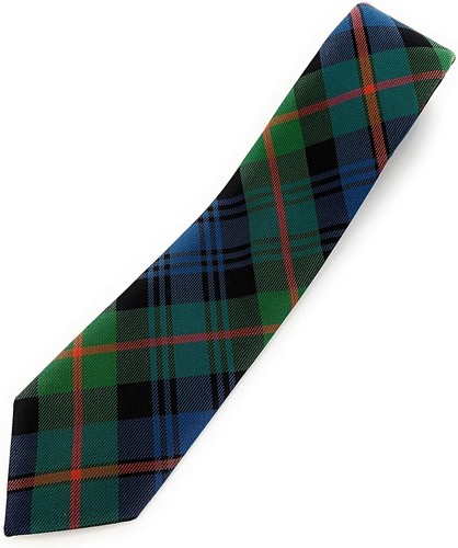 Men tartan neck - tartan, tie
