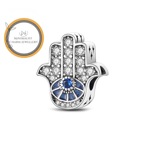 Hamsa hand charm - charm, evil
