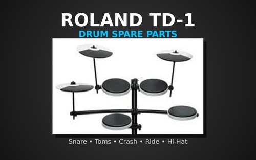 Roland drum pads - td-1, &