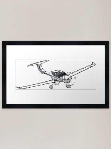 Diamond aircraft da40 framed - da40,