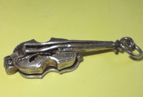 Vintage silver violin cello - vintage,