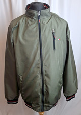 Designer Harrington Full Zop Jacket Khaki Smart Casual Green 2XXL C5054
