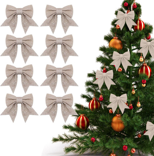 Christmas bow decorations - christmas,