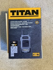 Titan Site Radio TTI918RDI 18V