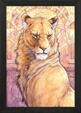 Sekhmet Goddess of War Framed