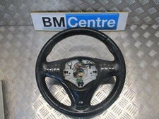 BMW 1 3 SERIES E87 E90 M SPORT MULTIFUNCTION LEATHER STEERING WHEEL AJ31
