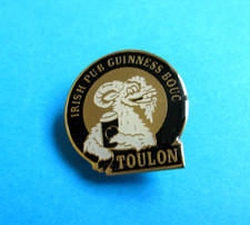 Guinness Pin badge. VGC. Unused. Irish Pub Bouc, Toulon