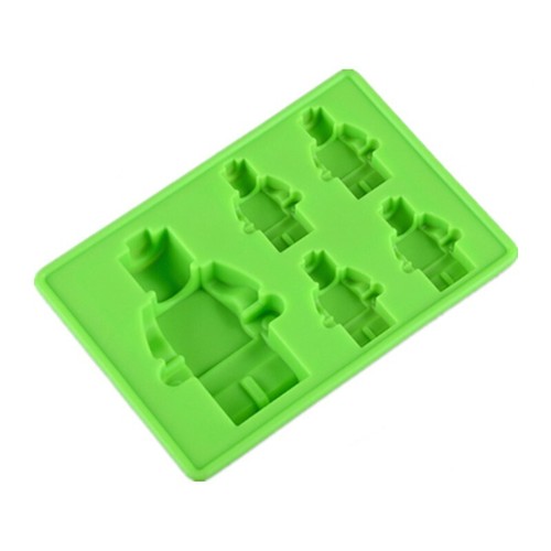 Blocks robot man ice - blocks,