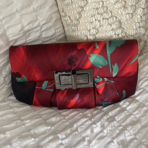 Bnwot coast satin clutch - ,