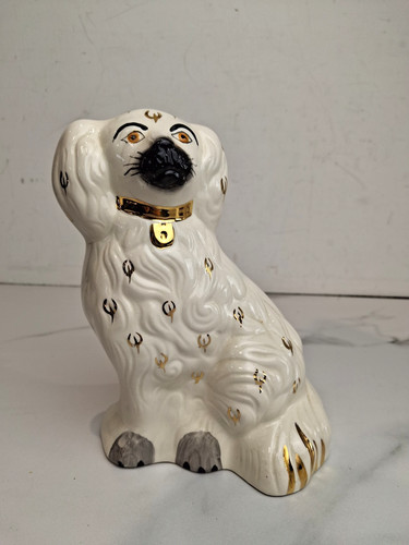 Beswick england white dog - beswick,